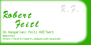 robert feitl business card